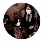 Przypinka Kuroshitsuji Ciel i Sebastian 2