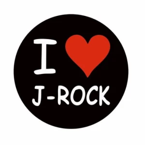 Przypinka I Love J-rock