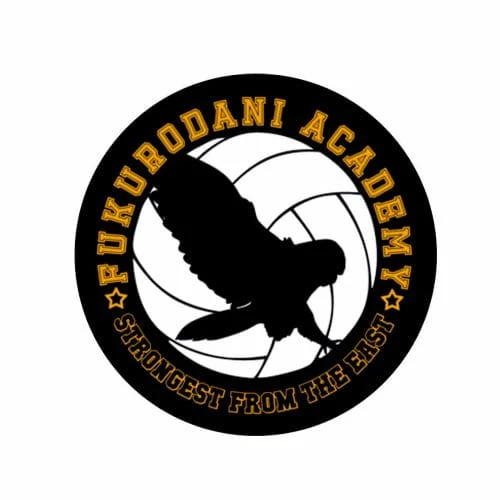 haikyuu fukurodani przypinka
