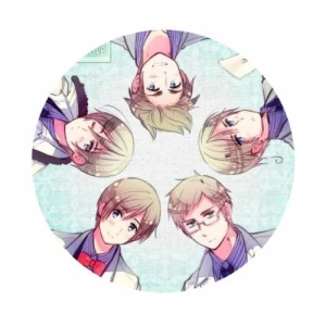 Przypinka Hetalia Skandynawia