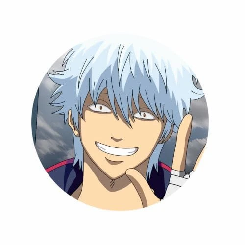 gintama gintoki przypinka