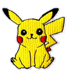 Naszywka naprasowanka Pokemon Pikachu