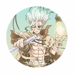 Przypinka Dr. Stone Senkuu