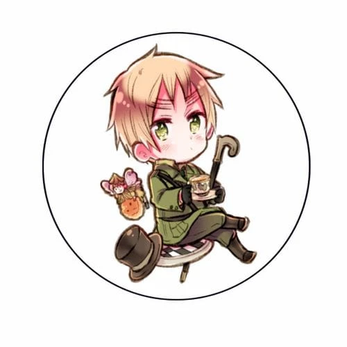 hetalia anglia przypinka