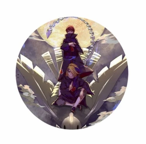 naruto akatsuki sasori i deidara przypinka