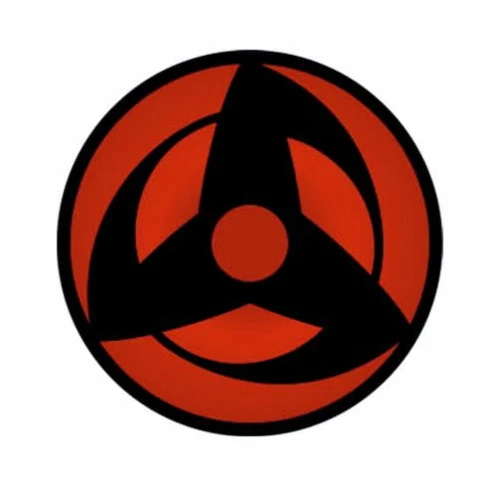 naruto sharingan przypinka