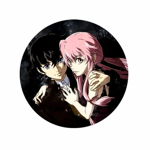 mirai nikki przypinka