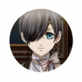 kuroshitsuji ciel przypinka