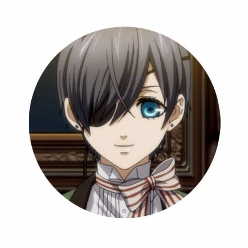 kuroshitsuji ciel przypinka