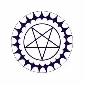 Przypinka Kuroshitsuji pentagram