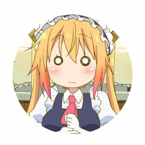 kobayashi tohru 2 przypinka