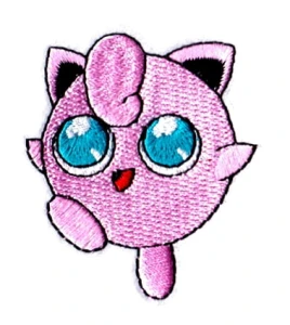 Naszywka naprasowanka Pokemon Jigglypuff