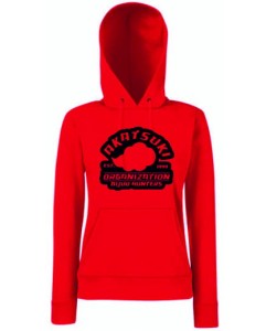 Naruto Akatsuki bluza damska z kapturem