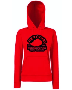 Naruto Akatsuki bluza damska z kapturem