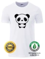 panda koszulka męska organiczna