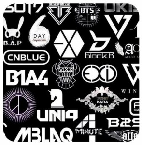 K-pop logo podkładka pod kubek