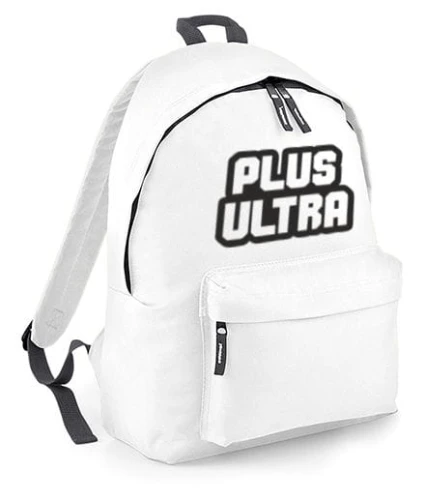 bnha plus ultra plecak biały