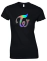twice koszulka kpop holograficzna