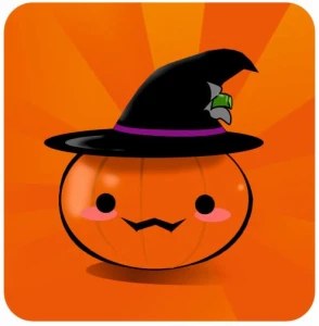 Dynia Halloween podkładka pod kubek