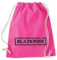 blackpink worek różowy z brokatem