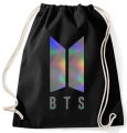 bts worek czarny holograficzny