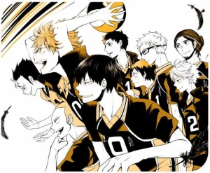 Haikyu!! Podkładka pod mysz