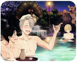 Yuri on Ice podkładka pod mysz