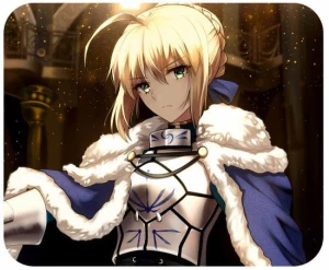 Fate/Stay Night Saber podkładka pod mysz