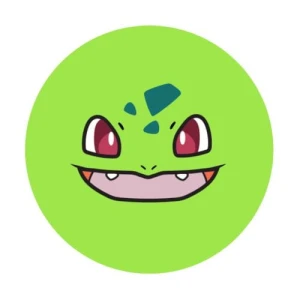 Przypinka Pokemon Bulbasaur
