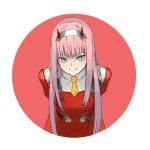 Przypinka Darling in the FranXX Zero Two