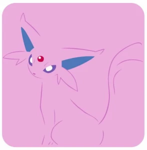 Pokemon Espeon podkładka pod kubek