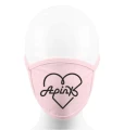 apink maska różowa
