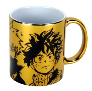 Kubek Boku no Hero Academia metaliczny złoty
