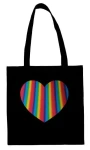 Heart torba shopper