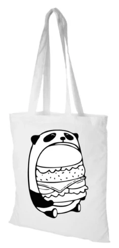 panda hamburger torba