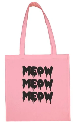 meow torba różowa