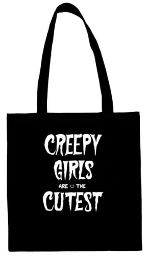 creepy girls torba czarna