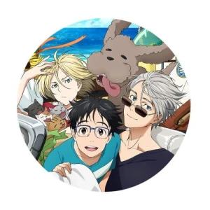 Przypinka Yuri on Ice 3