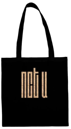 nct u torba ze złotym brokatem
