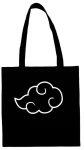 Naruto Akatsuki Chmurka torba shopper