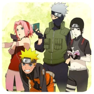 Naruto podkładka pod kubek 2