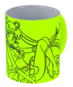Kubek Sailor Moon Neonowy