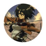 Przypinka Shingeki no Kyojin Mikasa 2