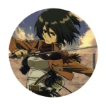 Przypinka Shingeki no Kyojin Mikasa 2