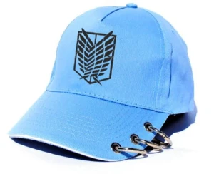 Shingeki no Kyojin czapka z ringami
