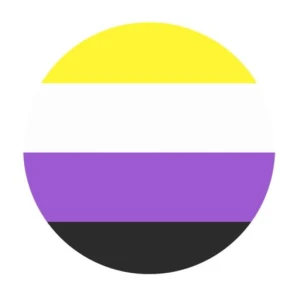 Przypinka Nonbinary