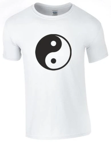 yin yang koszulka męska