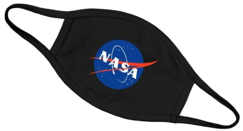 nasa maseczka czarna