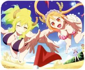 Kobayashi-san Chi no Maid Dragon podkładka pod mysz 2