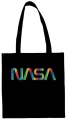 nasa torba shopper tęczowa